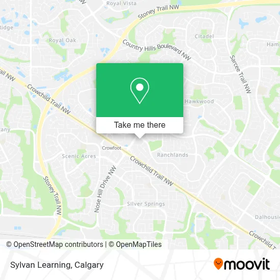 Sylvan Learning map