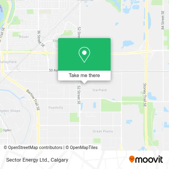 Sector Energy Ltd. map