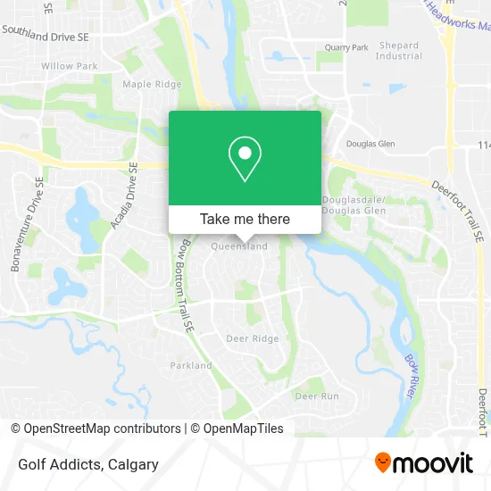 Golf Addicts map