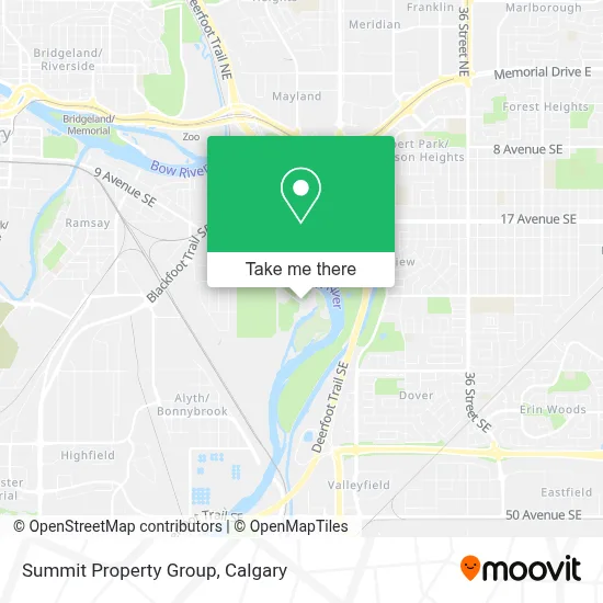 Summit Property Group map