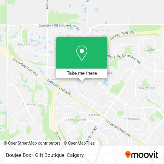 Boujee Box - Gift Boutique map
