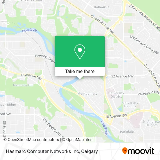 Hasmarc Computer Networks Inc map