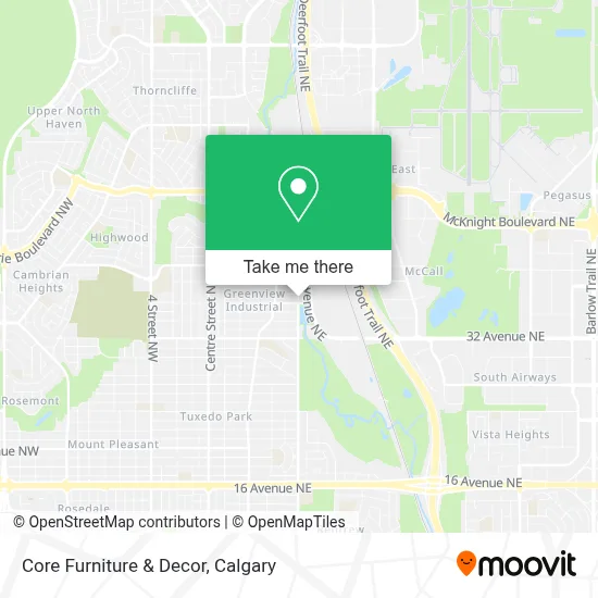 Core Furniture & Decor map