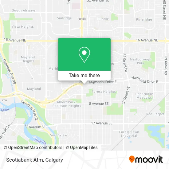 Scotiabank Atm map
