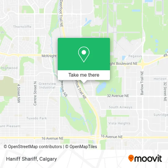 Haniff Shariff map
