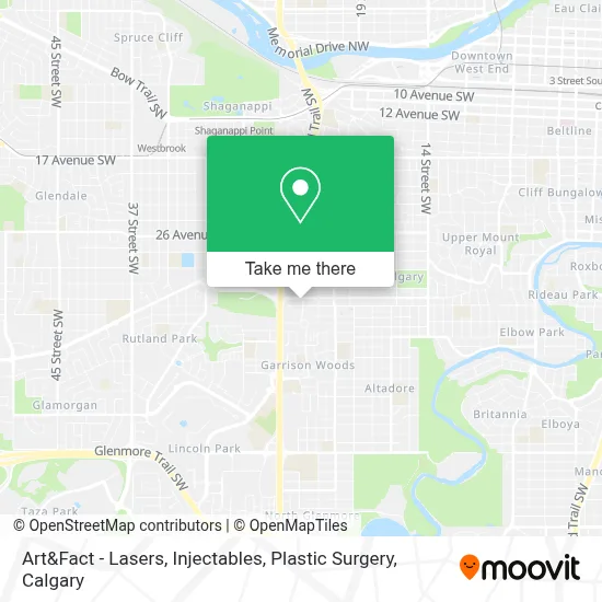 Art&Fact - Lasers, Injectables, Plastic Surgery map