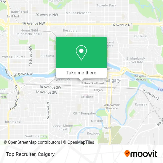 Top Recruiter map
