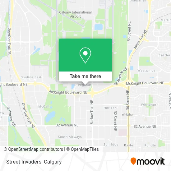 Street Invaders map
