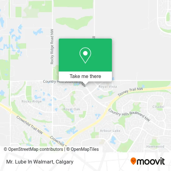 Mr. Lube In Walmart map