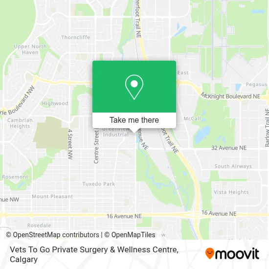 Vets To Go Private Surgery & Wellness Centre map