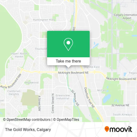 The Gold Works map