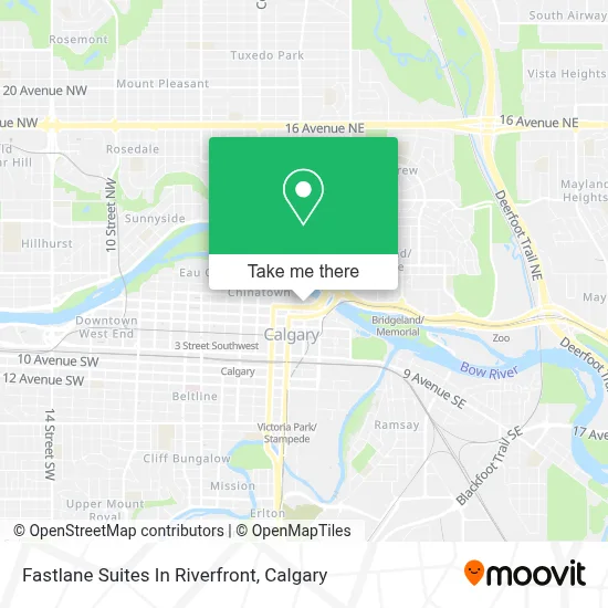 Fastlane Suites In Riverfront map