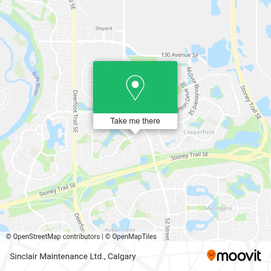 Sinclair Maintenance Ltd. map