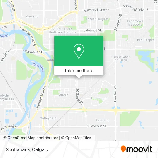 Scotiabank map