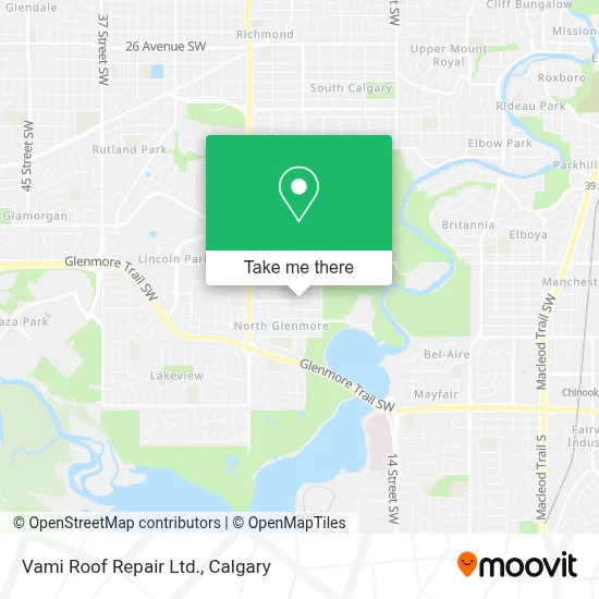 Vami Roof Repair Ltd. map