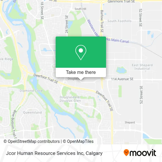 Jcor Human Resource Services Inc map