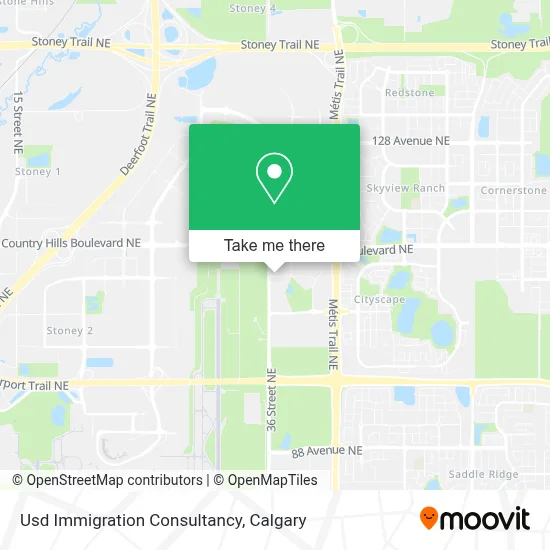 Usd Immigration Consultancy map