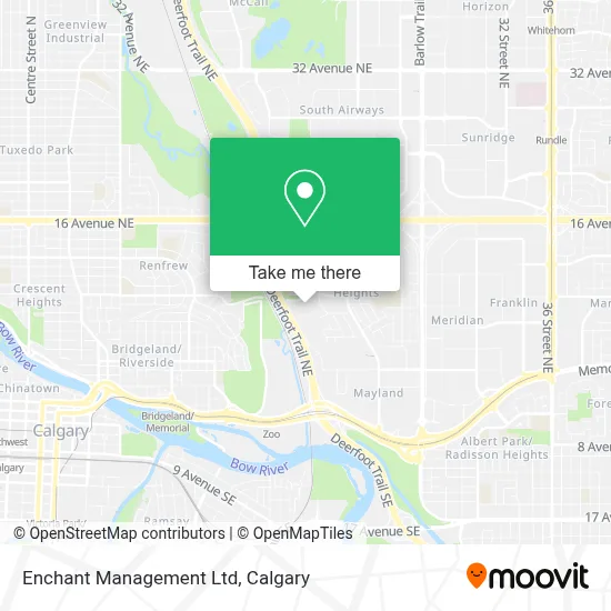 Enchant Management Ltd map