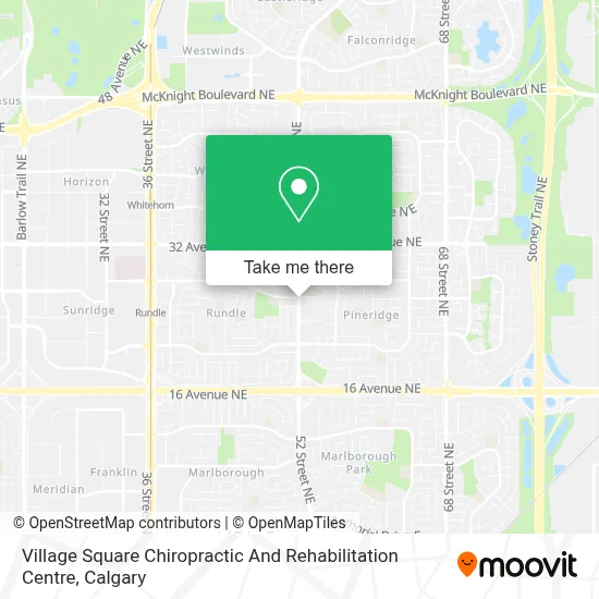 Village Square Chiropractic And Rehabilitation Centre map
