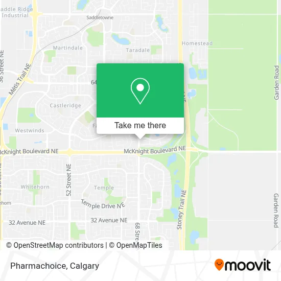 Pharmachoice map