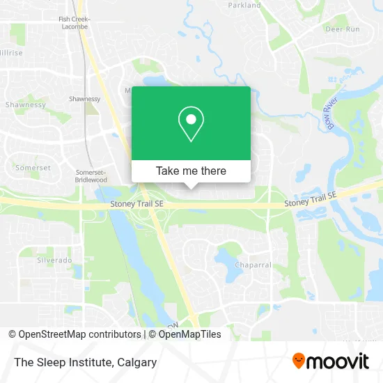 The Sleep Institute map