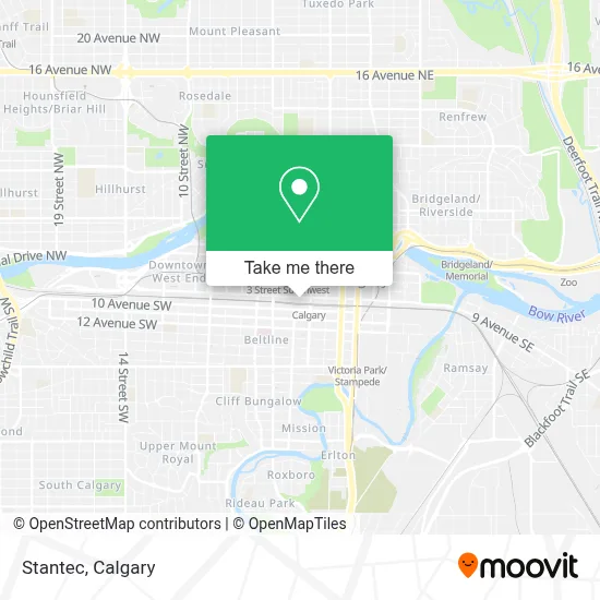 Stantec map