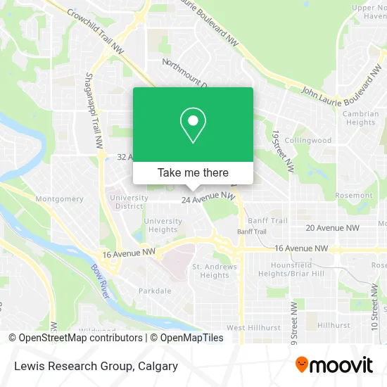 Lewis Research Group map