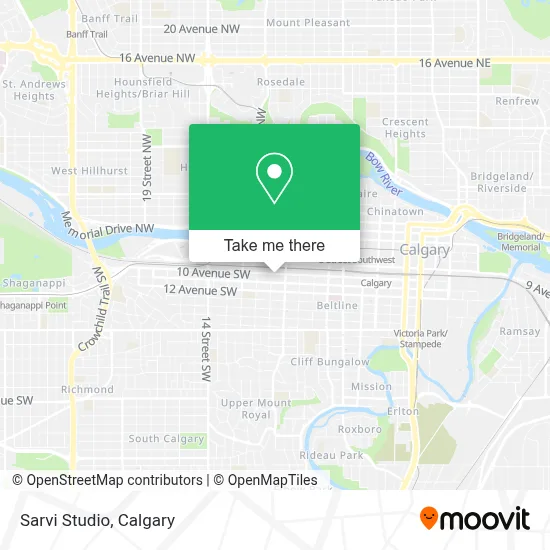 Sarvi Studio map