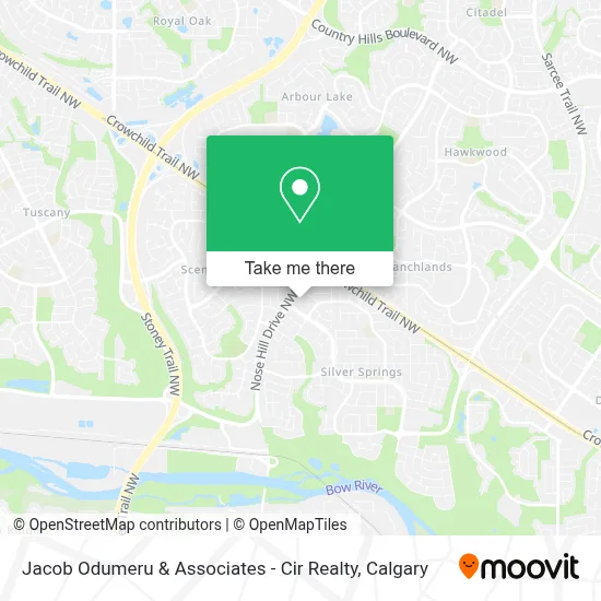 Jacob Odumeru & Associates - Cir Realty map