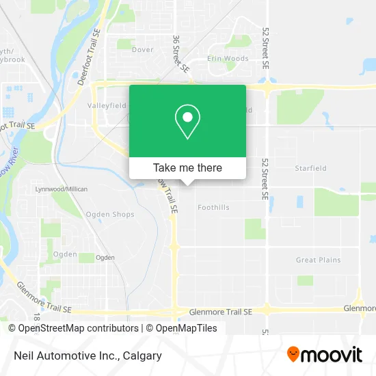 Neil Automotive Inc. map