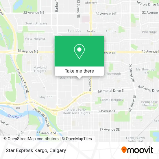 Star Express Kargo map
