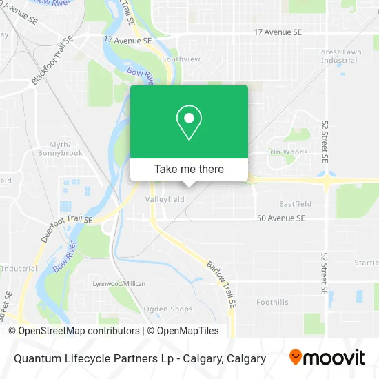 Quantum Lifecycle Partners Lp - Calgary map
