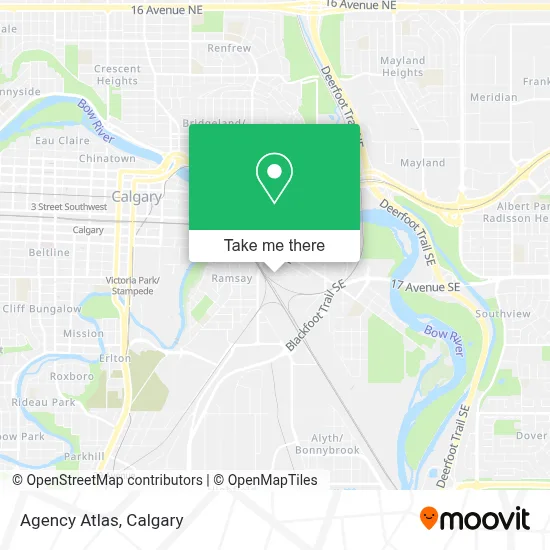 Agency Atlas map