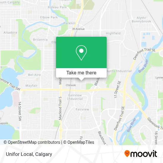 Unifor Local map