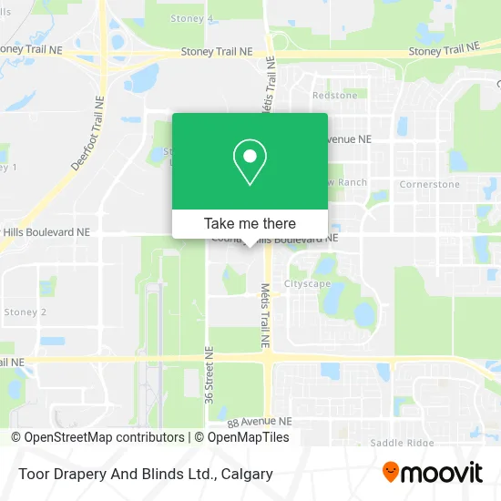 Toor Drapery And Blinds Ltd. map