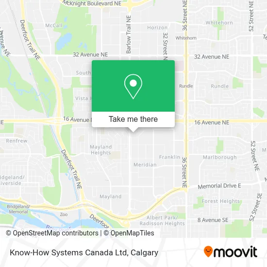 Know-How Systems Canada Ltd map