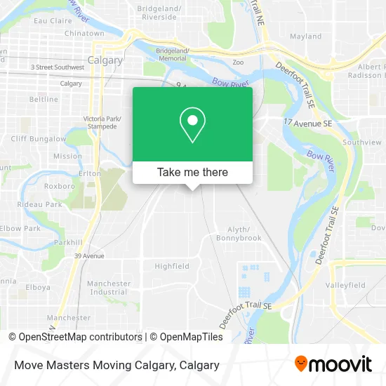 Move Masters Moving Calgary plan