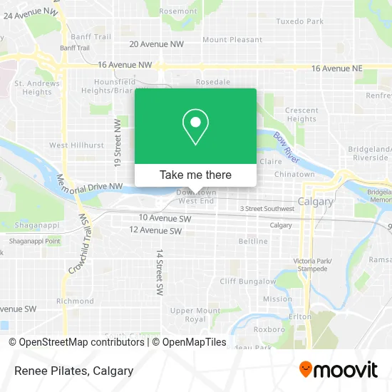 Renee Pilates map