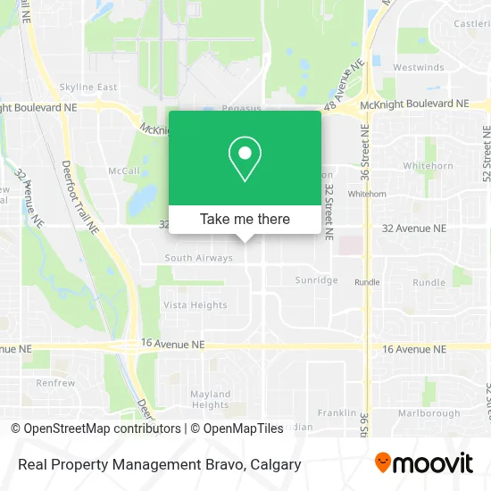 Real Property Management Bravo map