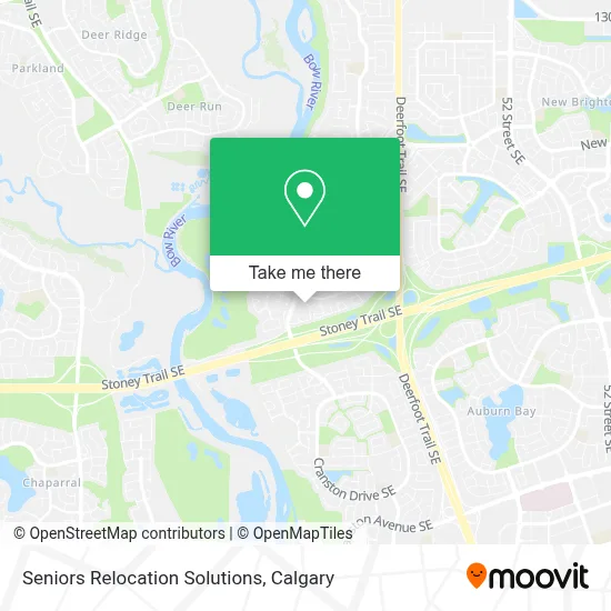 Seniors Relocation Solutions map