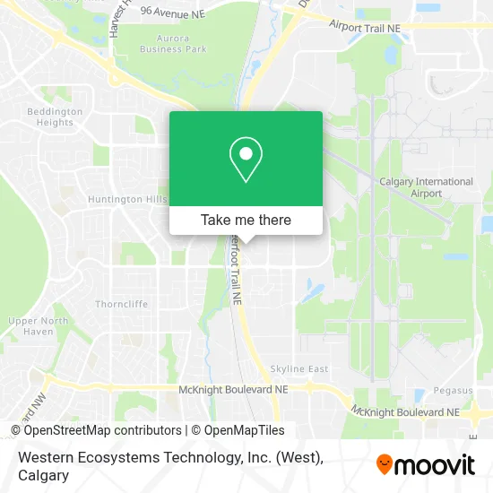 Western Ecosystems Technology, Inc. map