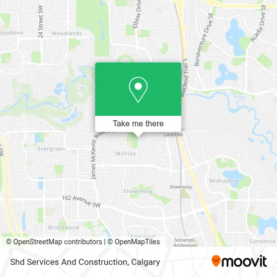 Shd Services And Construction map