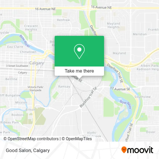 Good Salon map