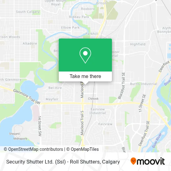 Security Shutter Ltd. (Ssl) - Roll Shutters map