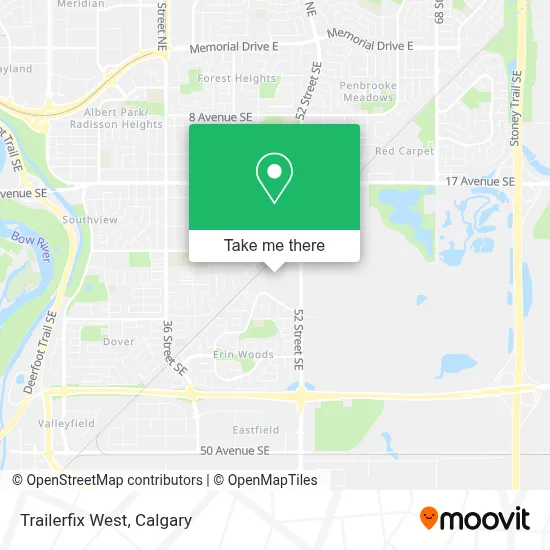 Trailerfix West map