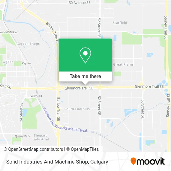 Solid Industries And Machine Shop map