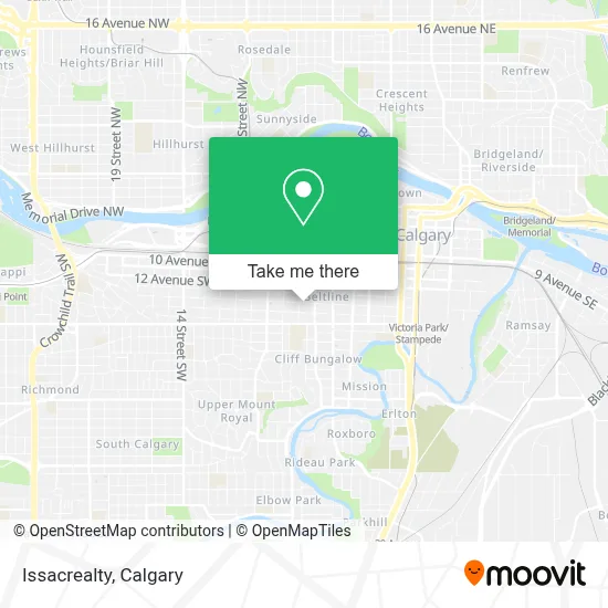 Issacrealty map