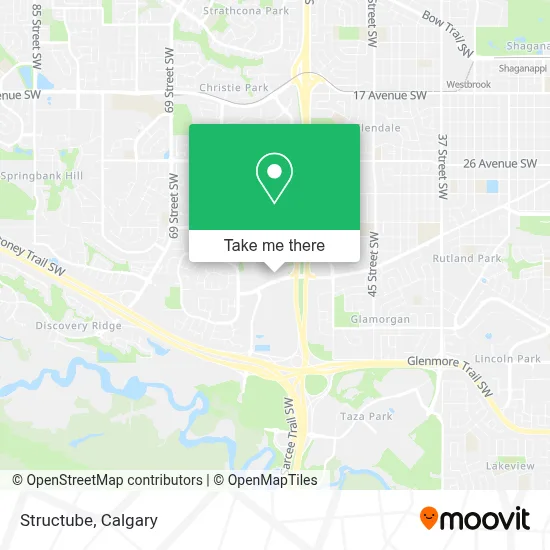 Structube map