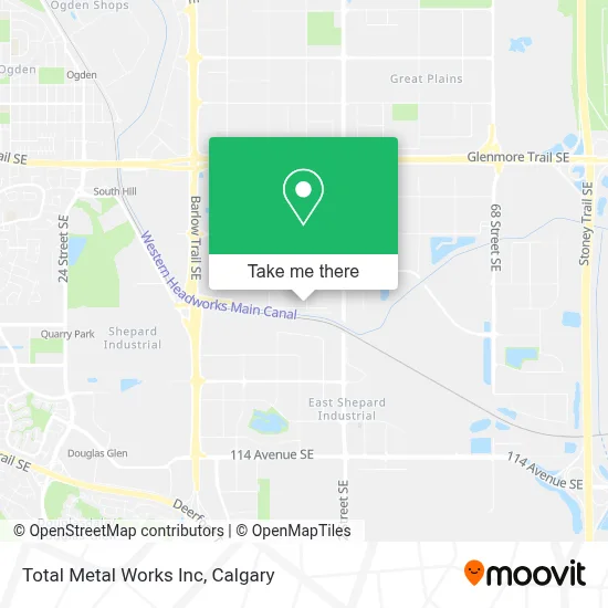 Total Metal Works Inc map
