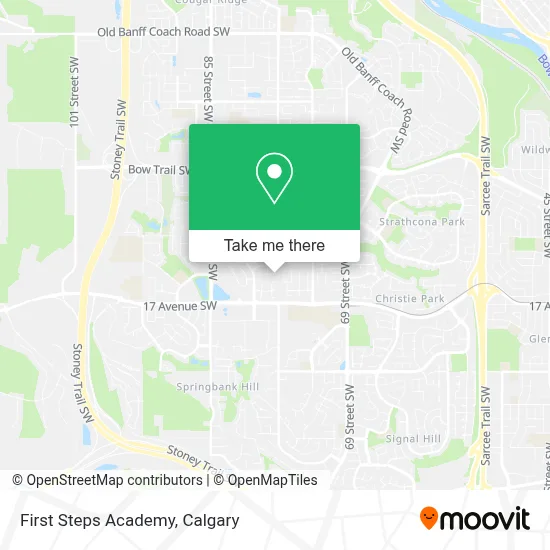 First Steps Academy map